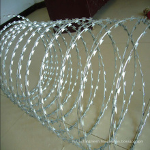 High Quality Galvanized Razor Barbed Wire for Fence